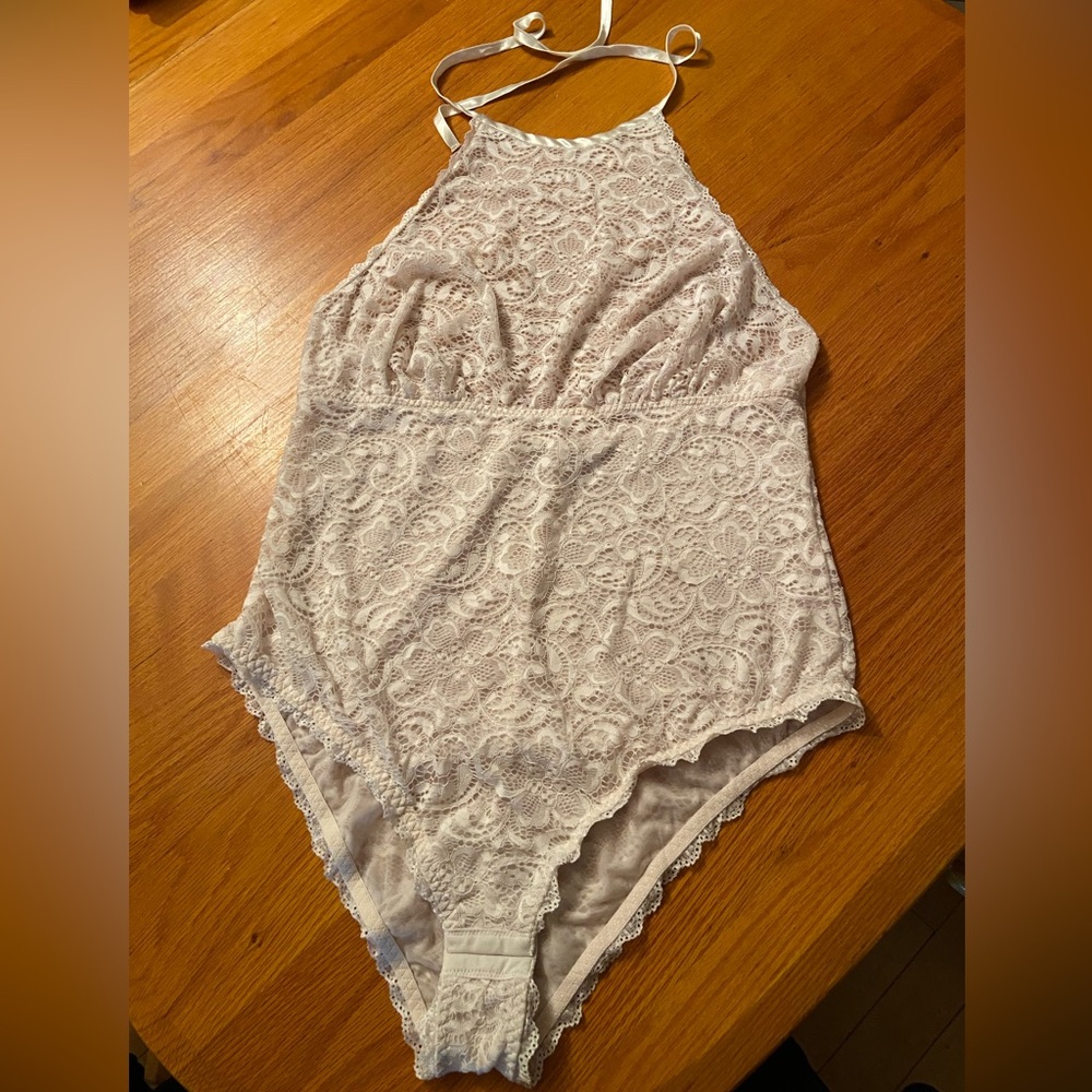 Cacique stretch lace bodysuit